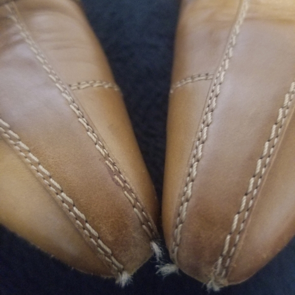 Manolo Blahnik light tan classic pump kitten heel Oxford stitch with bow 38 - Picture 4 of 6